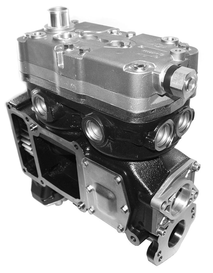 Compressor, compressed-air system
