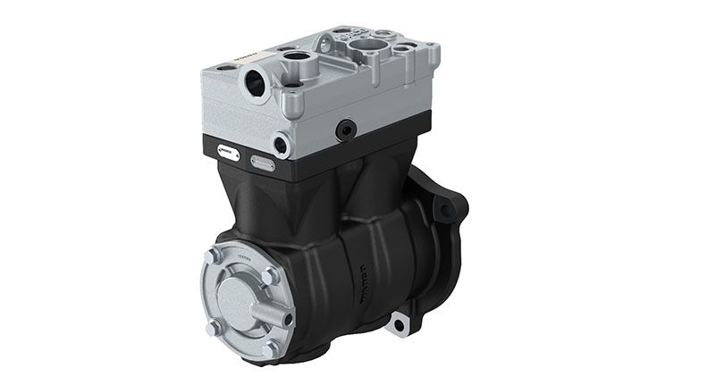 Compressor, compressed-air system