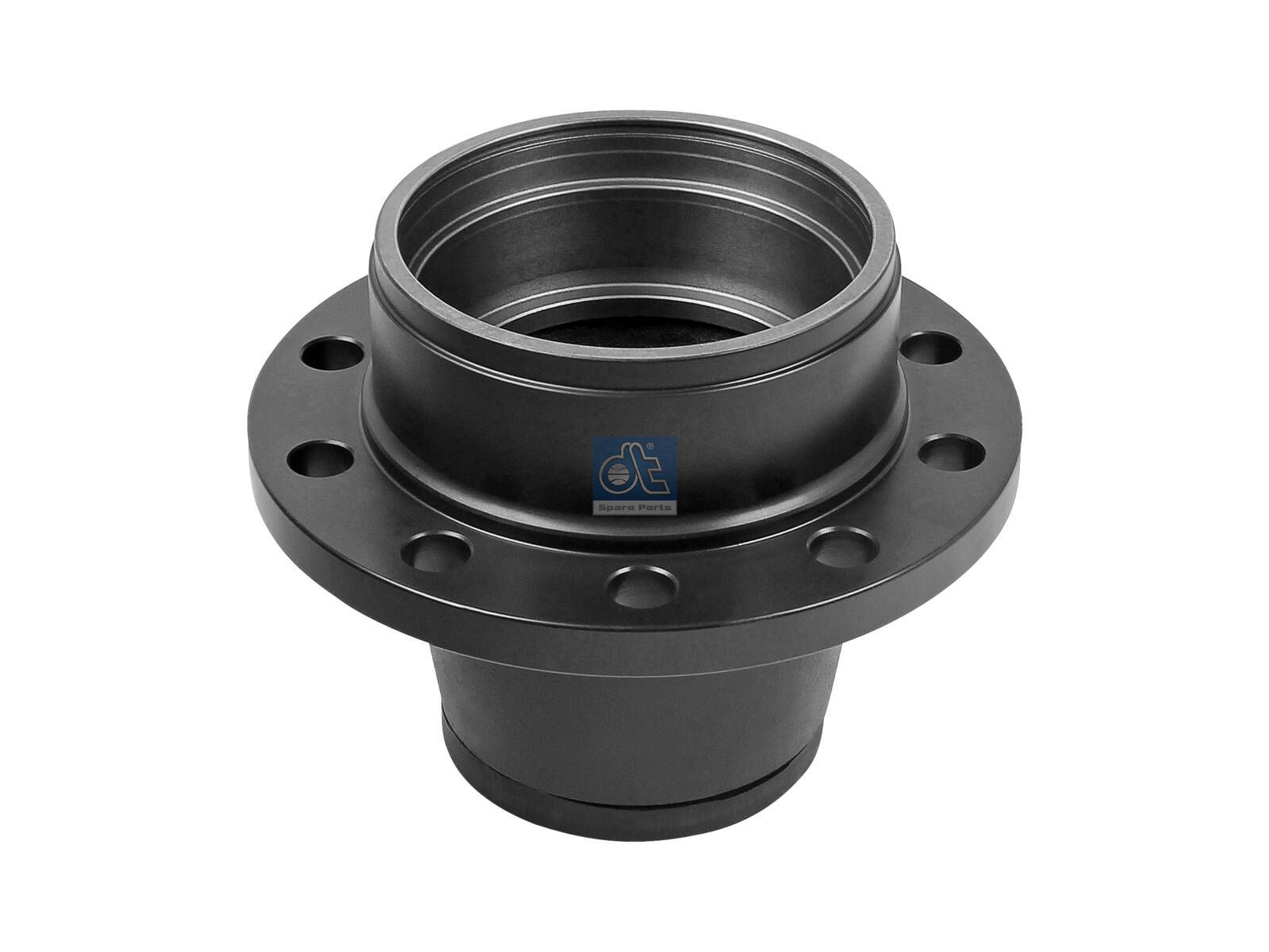 DT Spare Parts 10.10400 Wheel hub, without bearings, d1: 120 mm, d2: 150 mm, D: 270 mm, 10 bores, b: 22 mm, P: 225 mm, M136 x 2,5, H: 206 mm