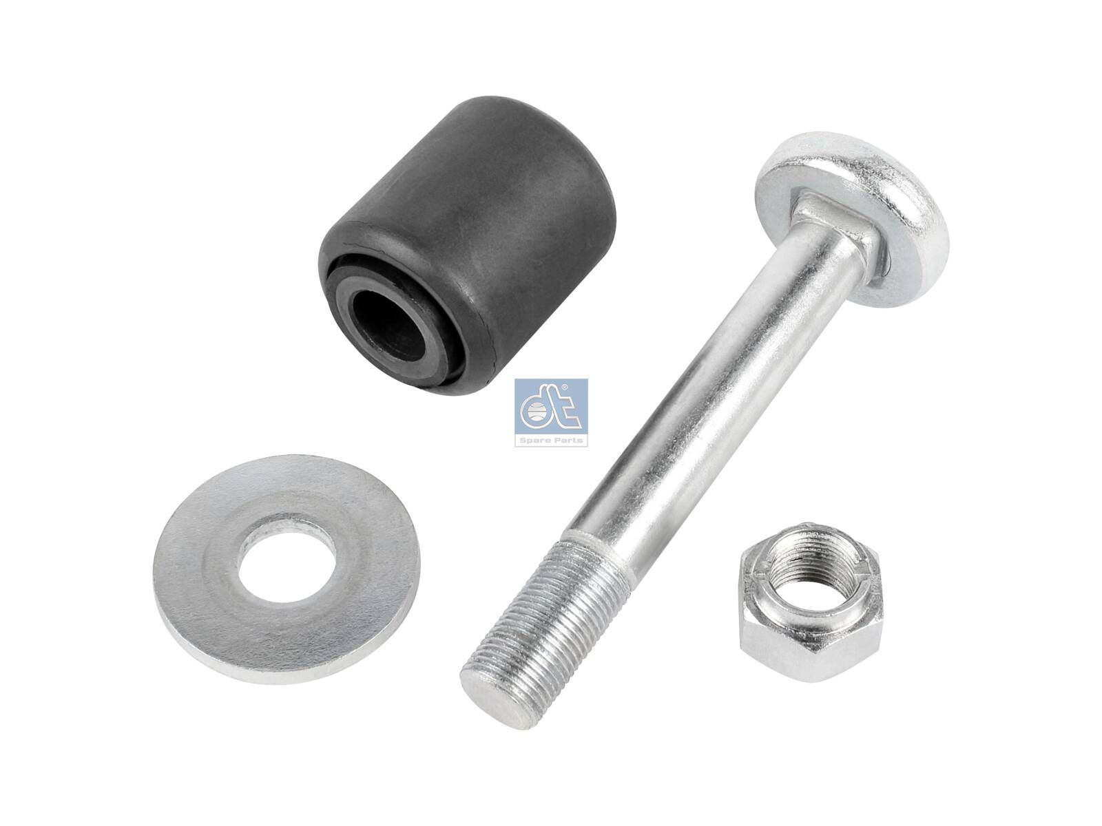DT Spare Parts 10.16294 Spring bolt kit, M24 x 2, LTh: 40 mm, Lu: 166 mm, D: 58.5 mm, 10.9