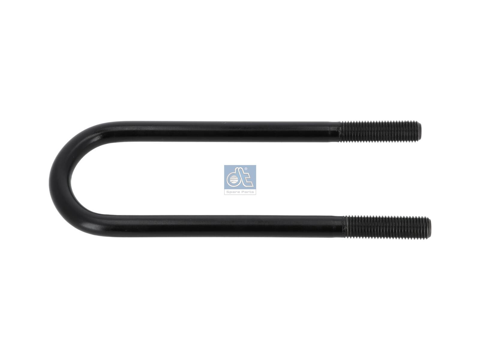 DT Spare Parts 10.16329 U-bolt, r: 35 mm, R: 55 mm, M24 x 3, LTh: 80 mm, L: 362 mm, w: 101.5 mm, 10.9
