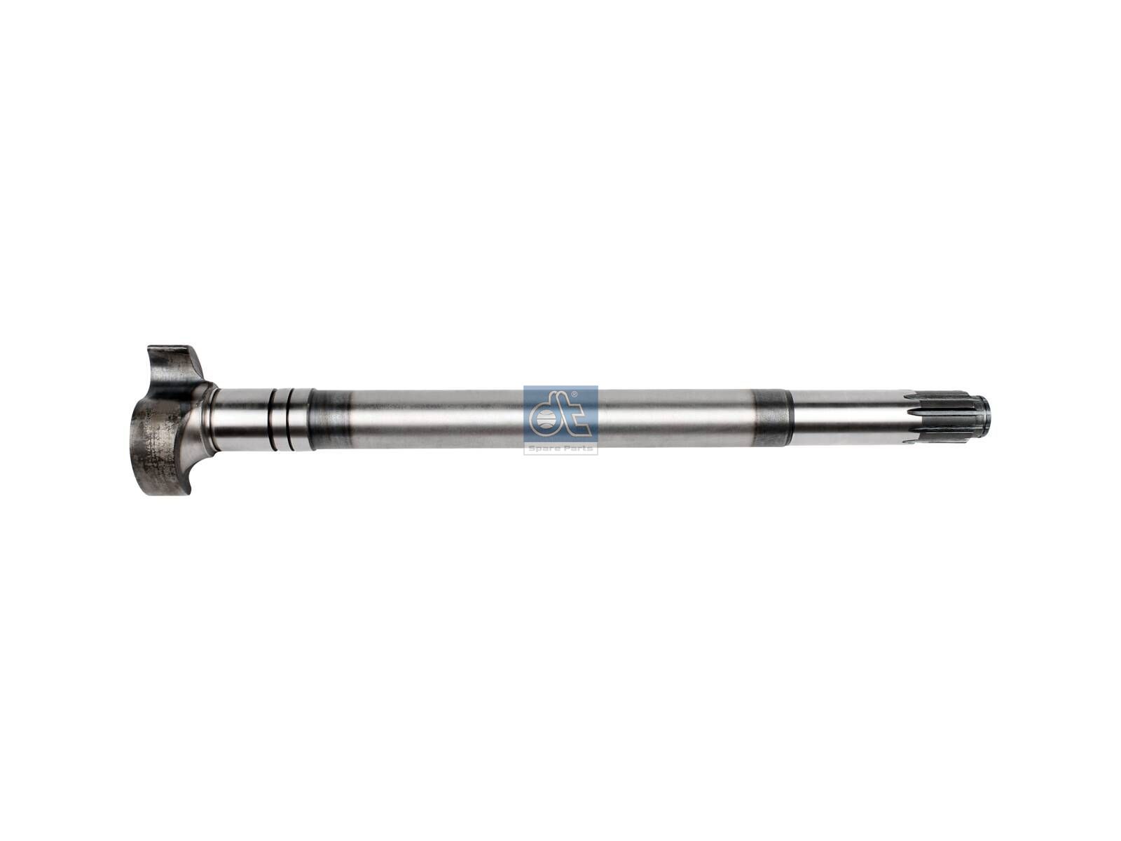 DT Spare Parts 10.23106 Brake camshaft, left, D: 42 mm, L1: 569.8 mm, L3: 525.2 mm, 10 teeth