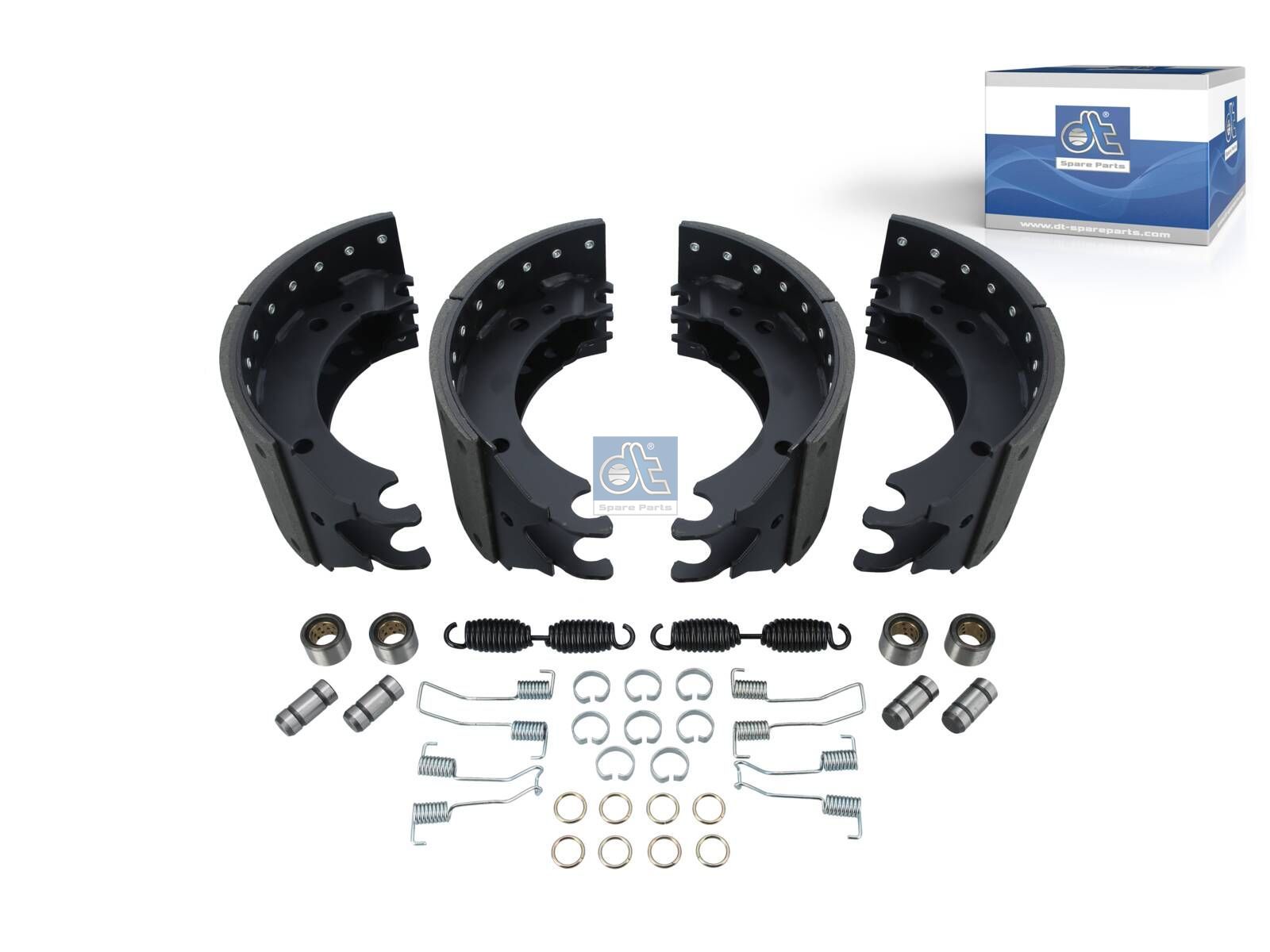 DT Spare Parts 10.23380 Brake shoe kit, D: 420 mm, W: 200 mm