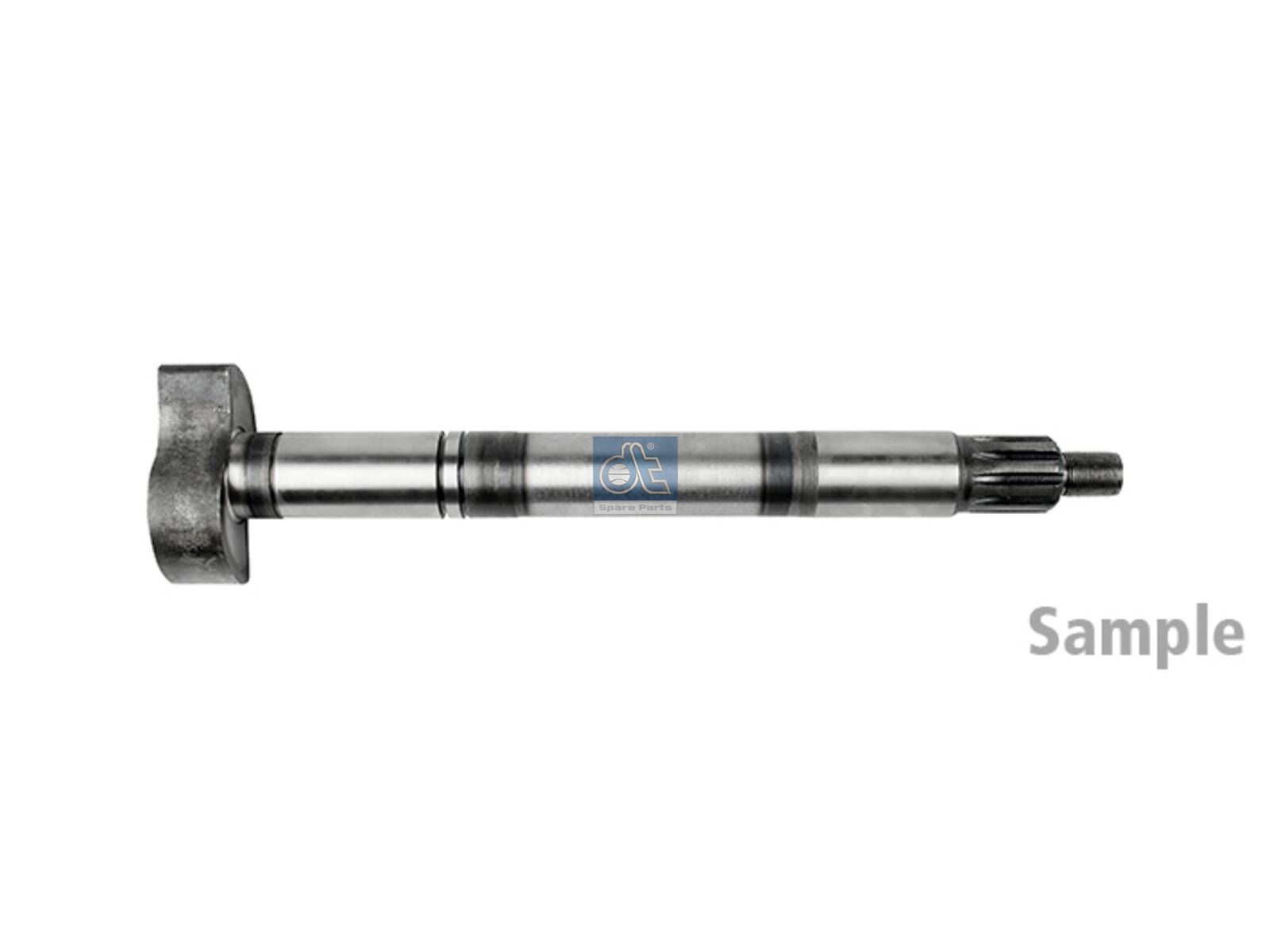 DT Spare Parts 10.23410 Brake camshaft, left, D: 42 mm, L1: 461 mm, L3: 416.7 mm, 10 teeth