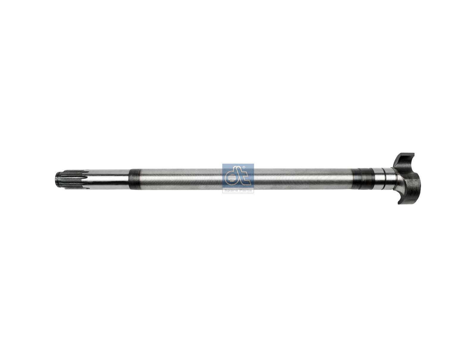 DT Spare Parts 10.23423 Brake camshaft, right, D: 42 mm, L1: 681.3 mm, L3: 637 mm, 10 teeth