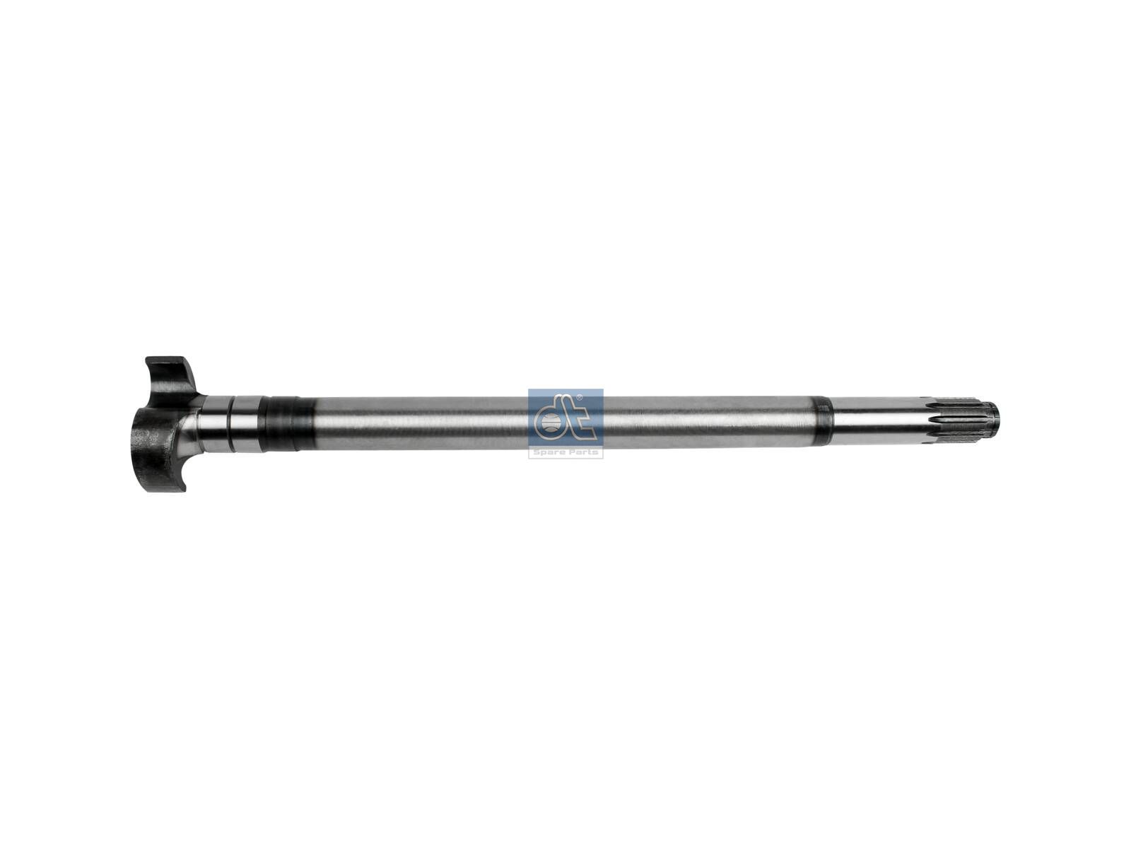 DT Spare Parts 10.23426 Brake camshaft, left, D: 42 mm, L1: 654.3 mm, L3: 610 mm, 10 teeth