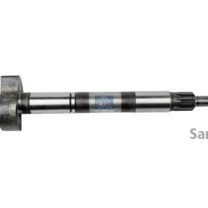 DT Spare Parts 10.23450 Brake camshaft, left, D: 42 mm, L1: 363.8 mm, L3: 318.8 mm, 10 teeth