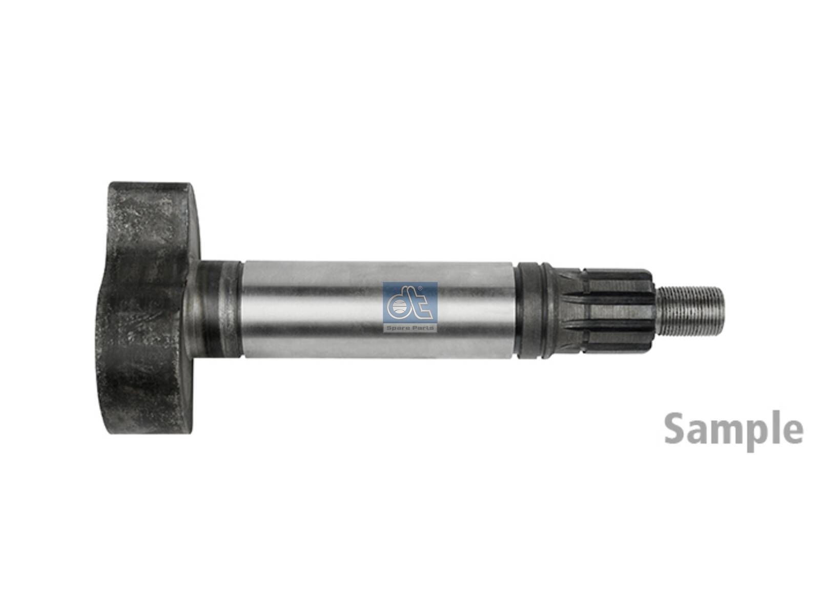 DT Spare Parts 10.23480 Brake camshaft, left, D: 42 mm, L1: 302.3 mm, L3: 258 mm, 10 teeth