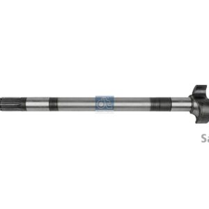 DT Spare Parts 10.23492 Brake camshaft, right, D: 42 mm, L1: 536.5 mm, L3: 491.5 mm, 10 teeth