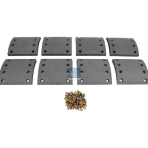 DT Spare Parts 10.33025 Drum brake lining kit, axle kit - oversize, W: 180 mm, S: 22.5 mm
