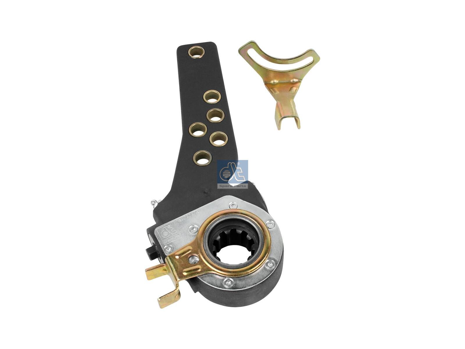 DT Spare Parts 10.33072 Slack adjuster, automatic, SAE 1 1/2'' 10, 6 bores, b: 14 mm, Lb: 105 mm, Lb1: 125 mm, Lb2: 140 mm, Lb3: 155 mm, Lb4: 180 mm, Lb5: 250 mm, 10 teeth