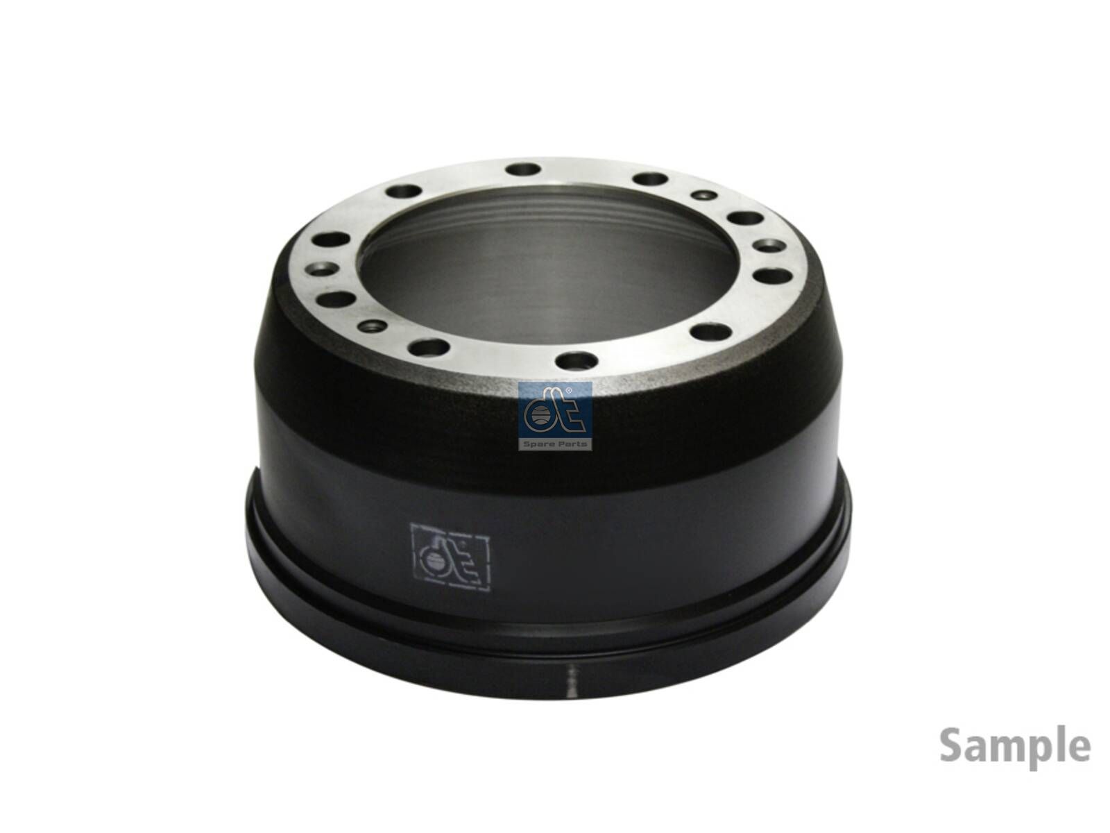 DT Spare Parts 10.33217 Brake drum, D: 420 mm, 10 bores, b: 23 mm, P: 335 mm, d: 290 mm, H: 256 mm, B: 212 mm
