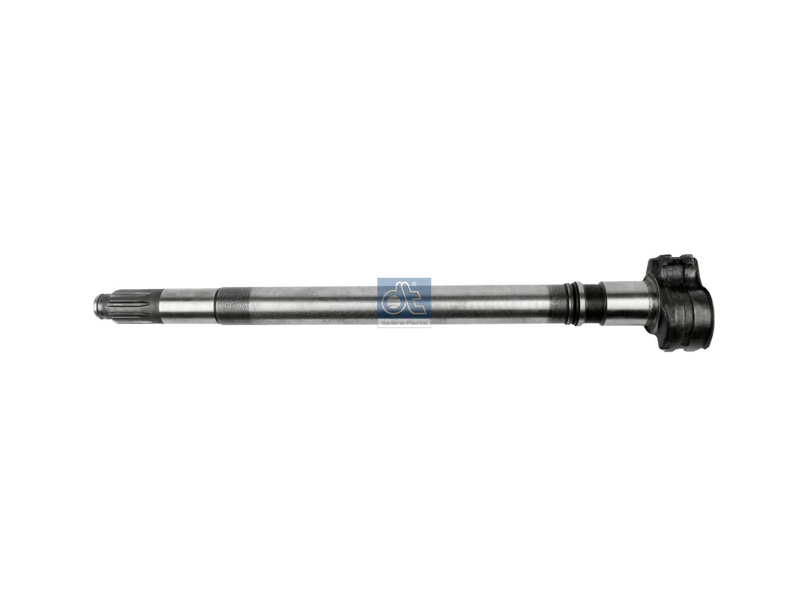 DT Spare Parts 10.33505 Brake camshaft, right, D: 46 mm, L1: 635 mm, L3: 579 mm, 10 teeth