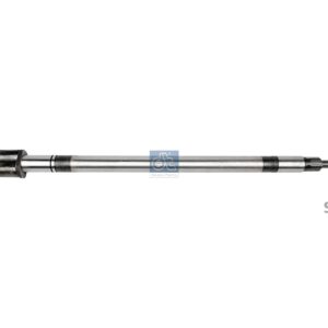 DT Spare Parts 10.33511 Brake camshaft, left, D: 38 mm, L1: 820.8 mm, L3: 775.8 mm, 10 teeth