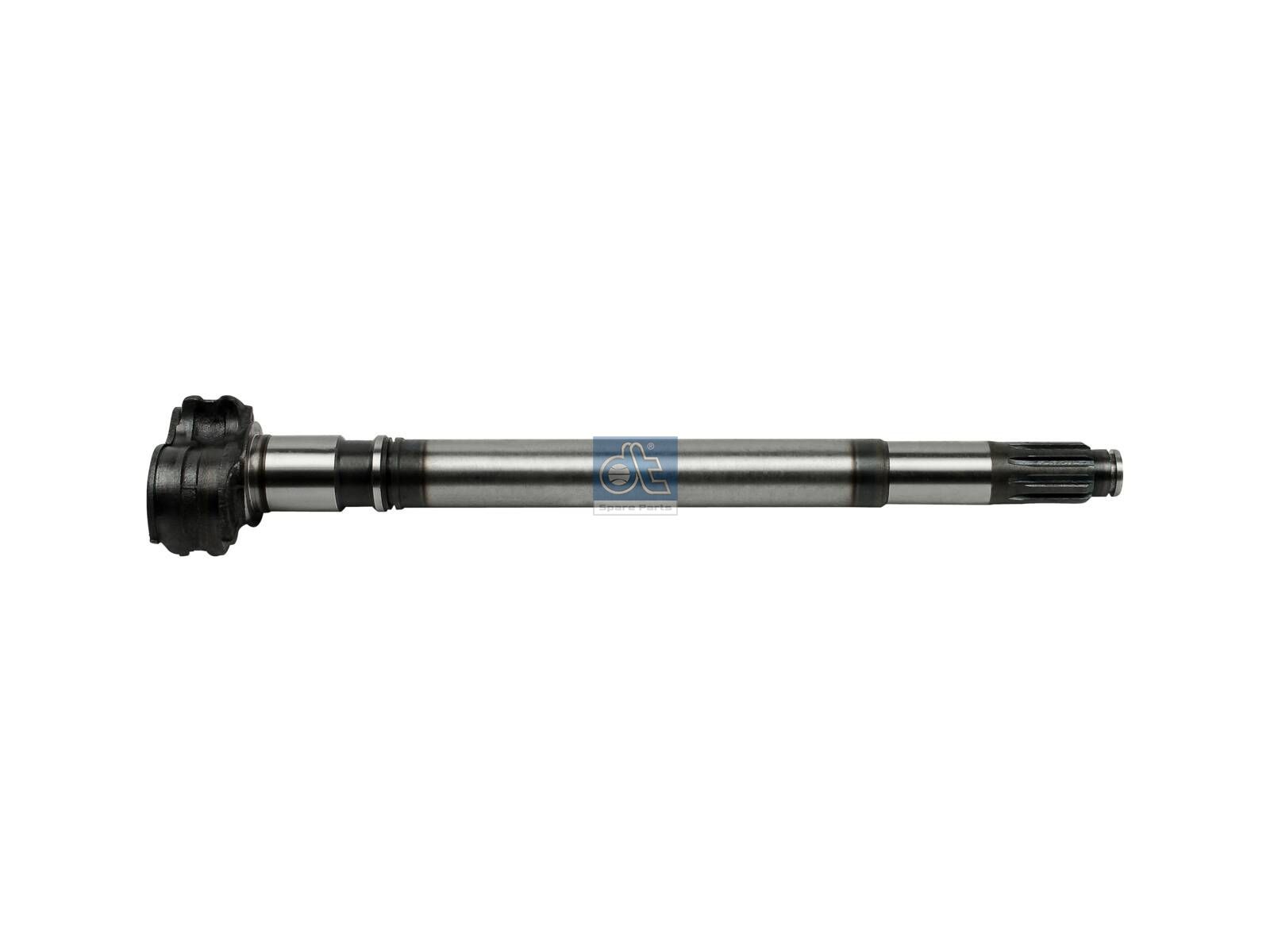 DT Spare Parts 10.33535 Brake camshaft, left, D: 46 mm, L1: 563 mm, L3: 507 mm, 10 teeth