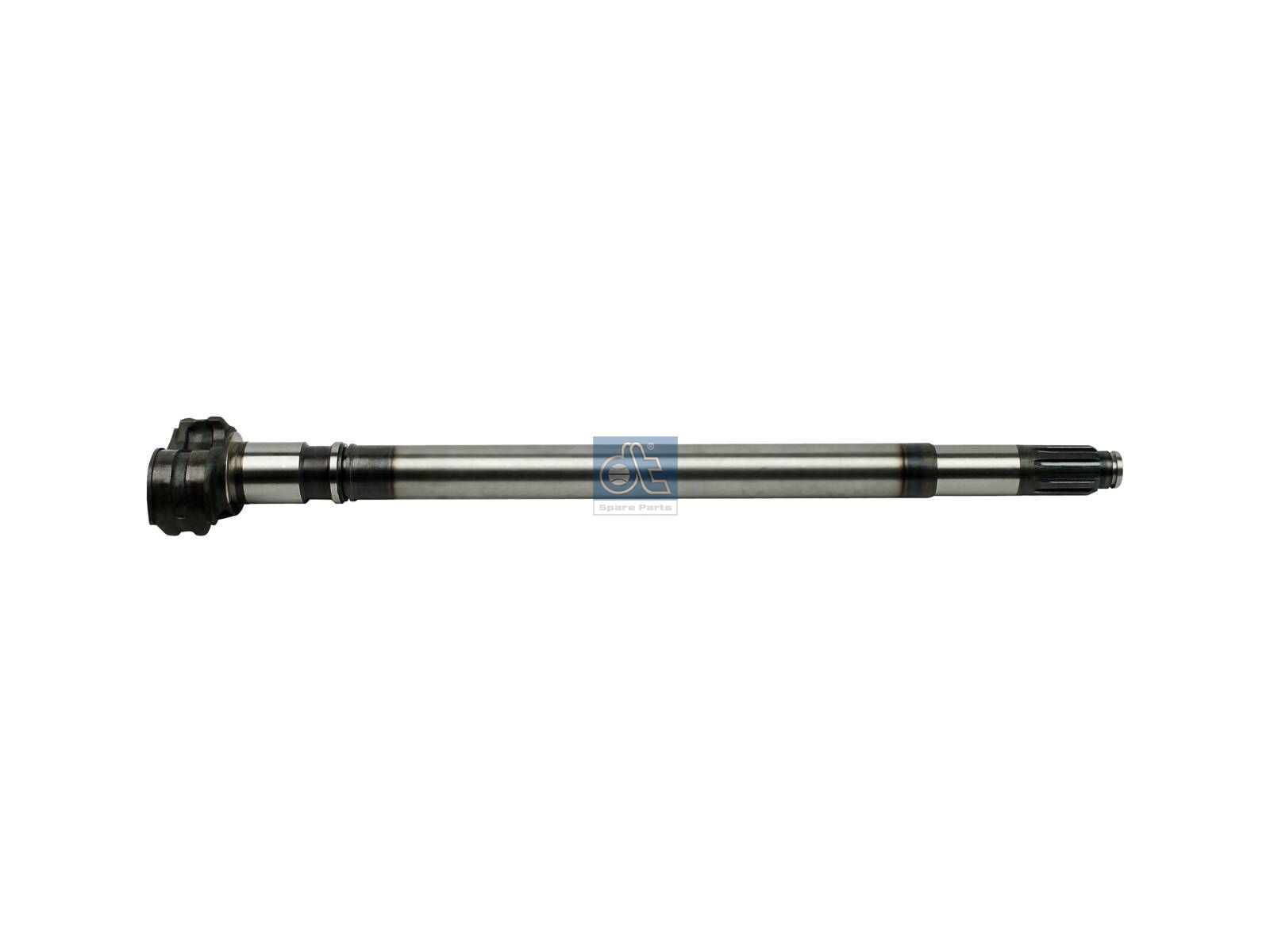 DT Spare Parts 10.33541 Brake camshaft, left, D: 46 mm, L1: 698 mm, L3: 642 mm, 10 teeth