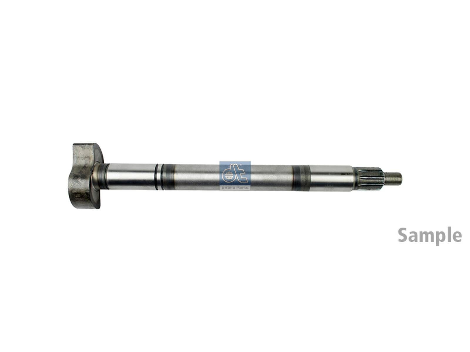 DT Spare Parts 10.33563 Brake camshaft, left, D: 46 mm, L1: 497.5 mm, L3: 441.5 mm, 10 teeth