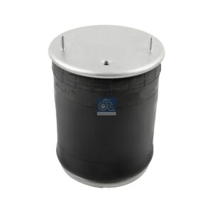DT Spare Parts 10.36014 Air spring, with steel piston, D: 286 mm, Dmax: 340 mm, M12, M22 x 1,5, L: 500 mm