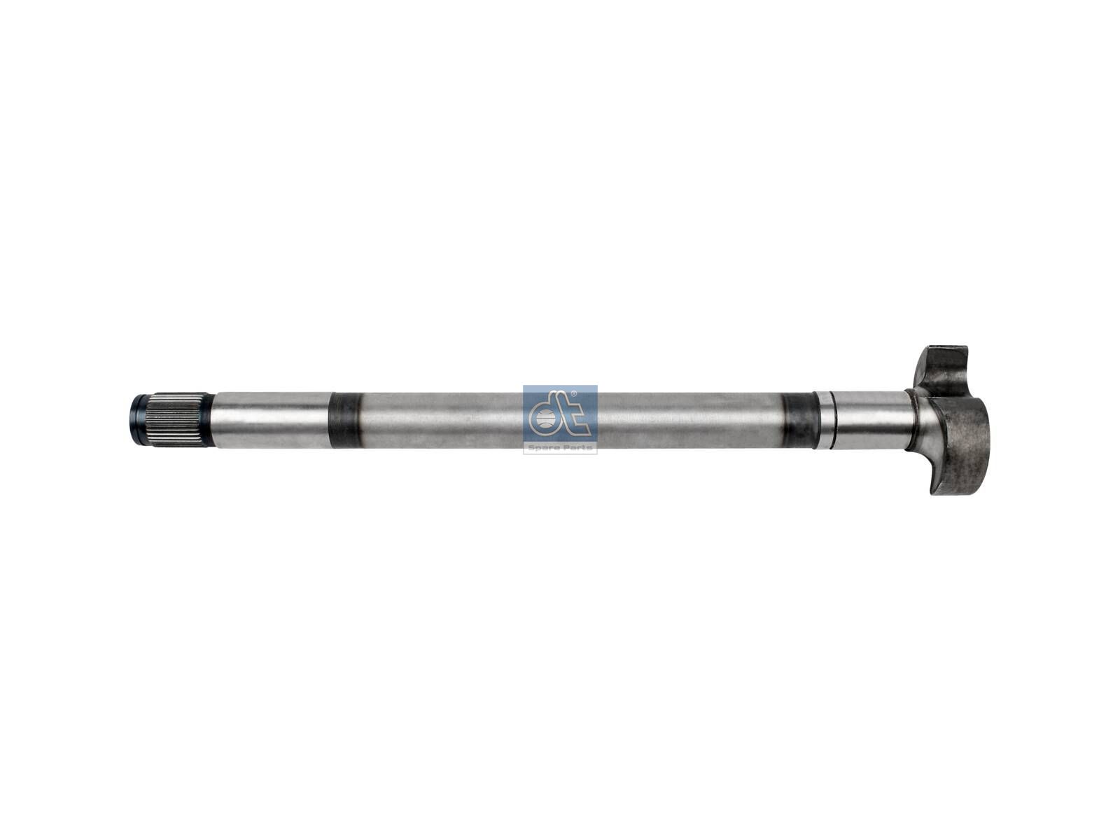 DT Spare Parts 10.43100 Brake camshaft, right, D: 42 mm, L1: 589.5 mm, L3: 542.5 mm, 37 teeth