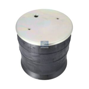 DT Spare Parts 10.56000 Air spring, with plastic piston, D: 259 mm, Dmax: 300 mm, M10, M22 x 1,5, L: 400 mm
