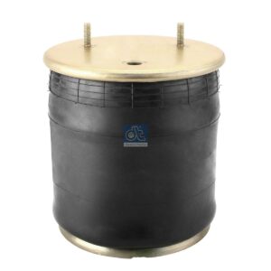 DT Spare Parts 10.56004 Air spring, with steel piston, D: 287 mm, Dmax: 341 mm, M12 x 1,75, M22 x 1,5, L: 400 mm