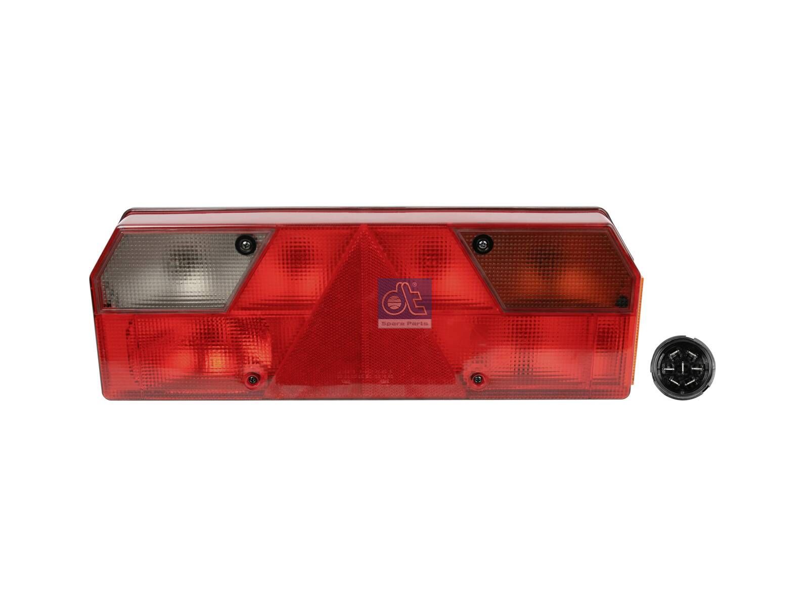 DT Spare Parts 10.59003 Tail lamp, right, 24 V, Lb: 152 mm, L: 415 mm, H: 148 mm, T: 75 mm