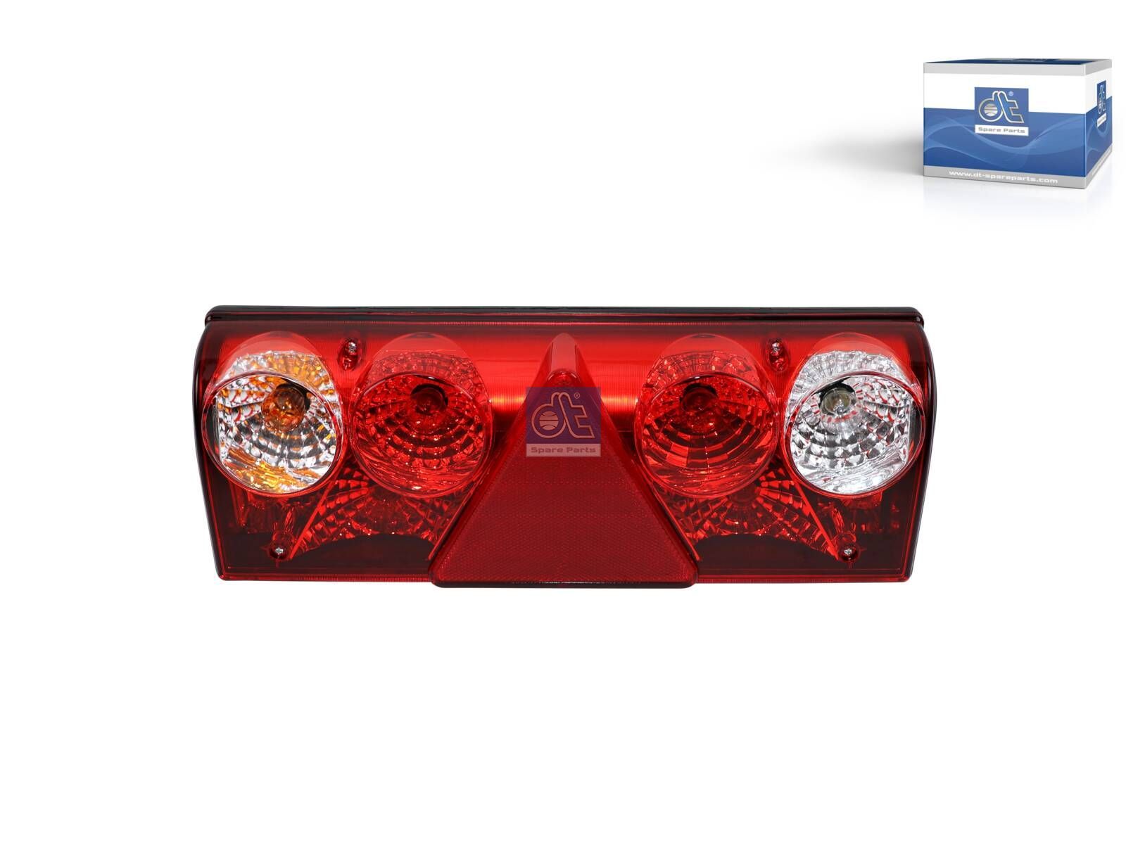 DT Spare Parts 10.99009 Tail lamp, left, Lb: 152 mm, L: 426 mm, H: 154 mm, T: 85 mm