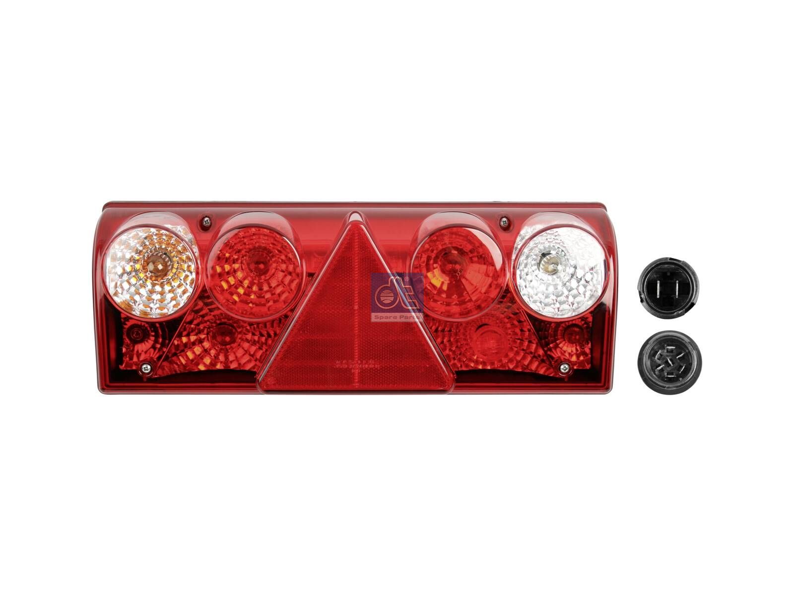 DT Spare Parts 10.99015 Tail lamp, left, L: 420 mm, H: 148 mm, T: 85 mm