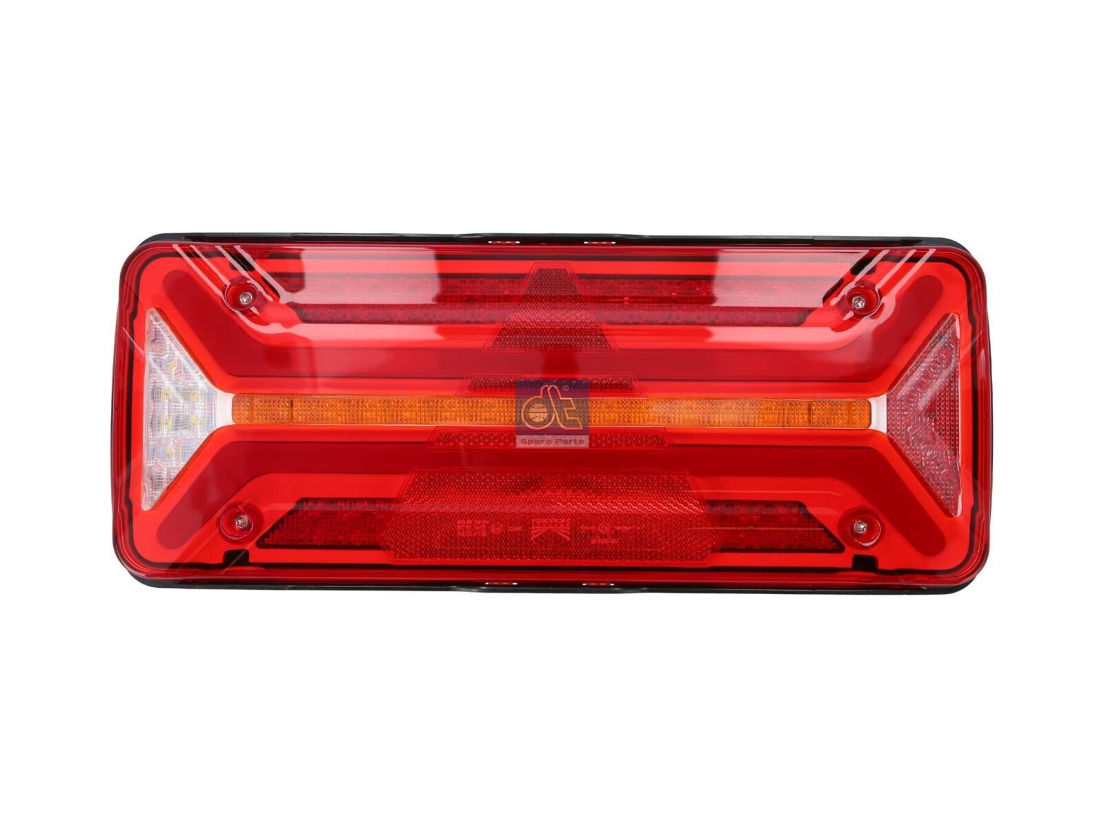 DT Spare Parts 10.99104 Tail lamp, right, Lb: 152 mm, L: 360 mm, H: 146 mm, T: 45 mm, LED / ASS2 / 4x2 pol, 7 poles