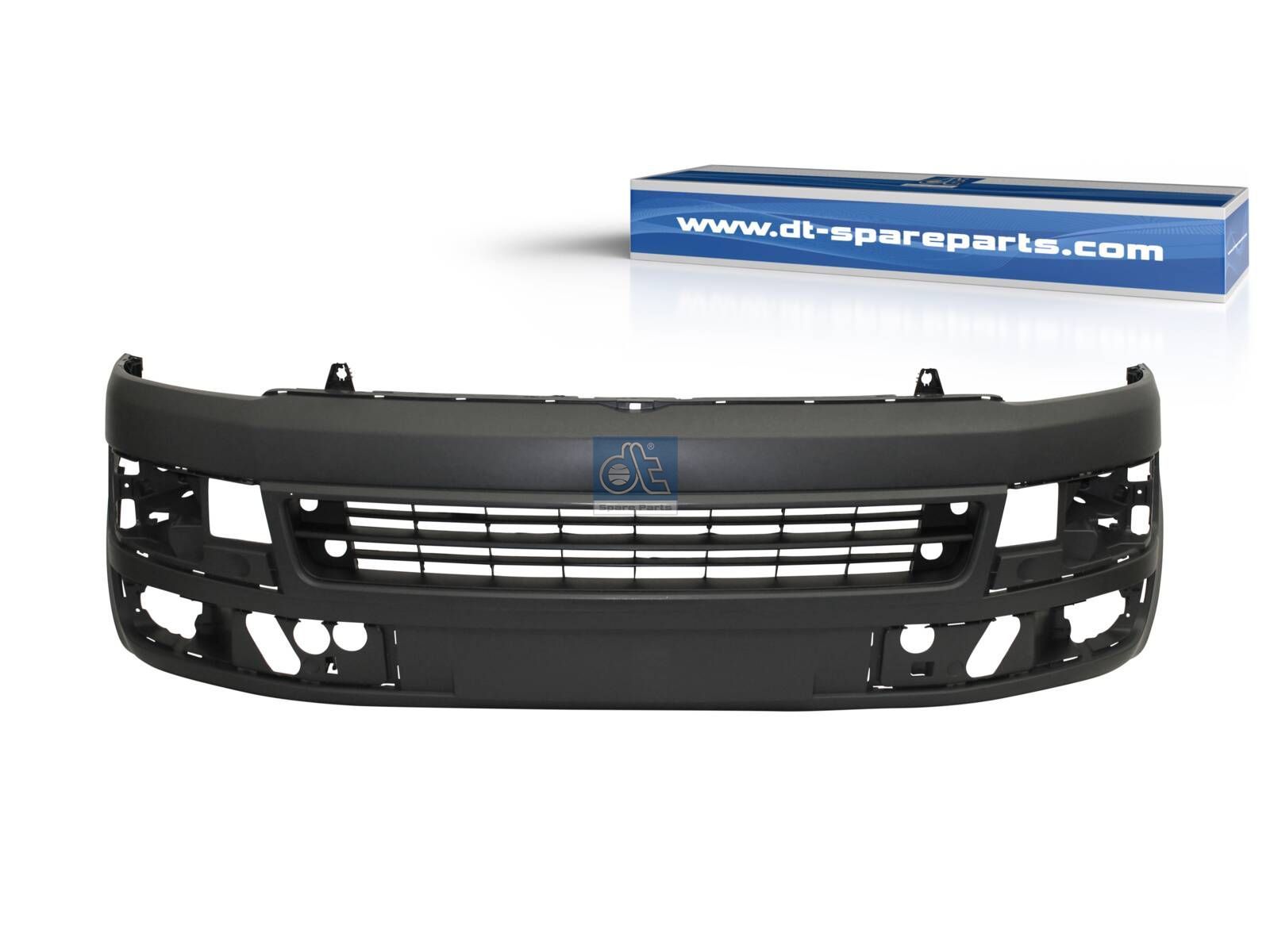 DT Spare Parts 11.71012 Bumper, front, light grey