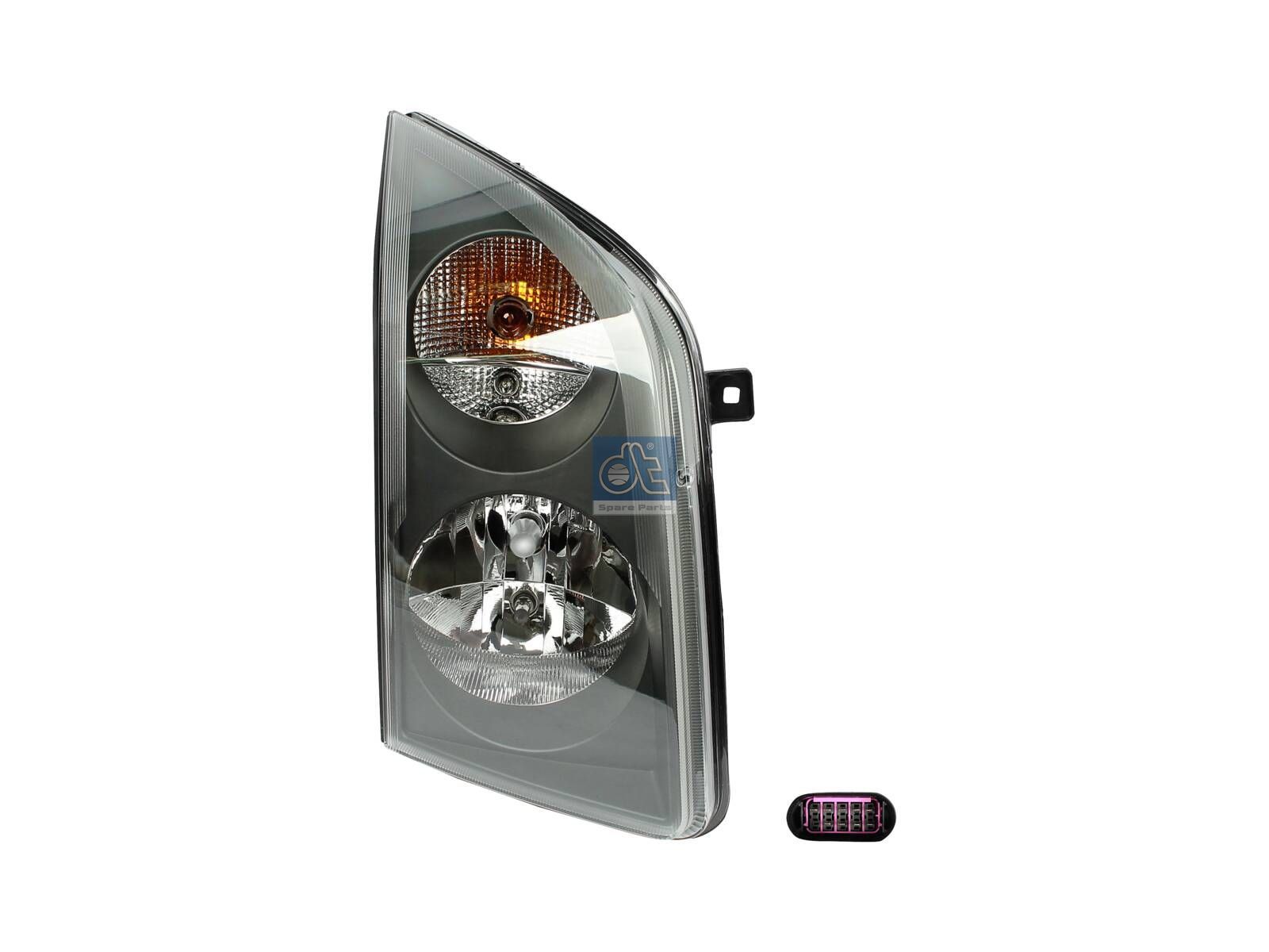 DT Spare Parts 11.84105 Headlamp, right, without bulbs
