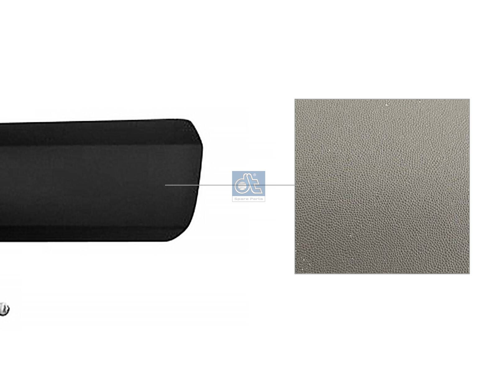 DT Spare Parts 12.00047 Cover moulding, door, front, left