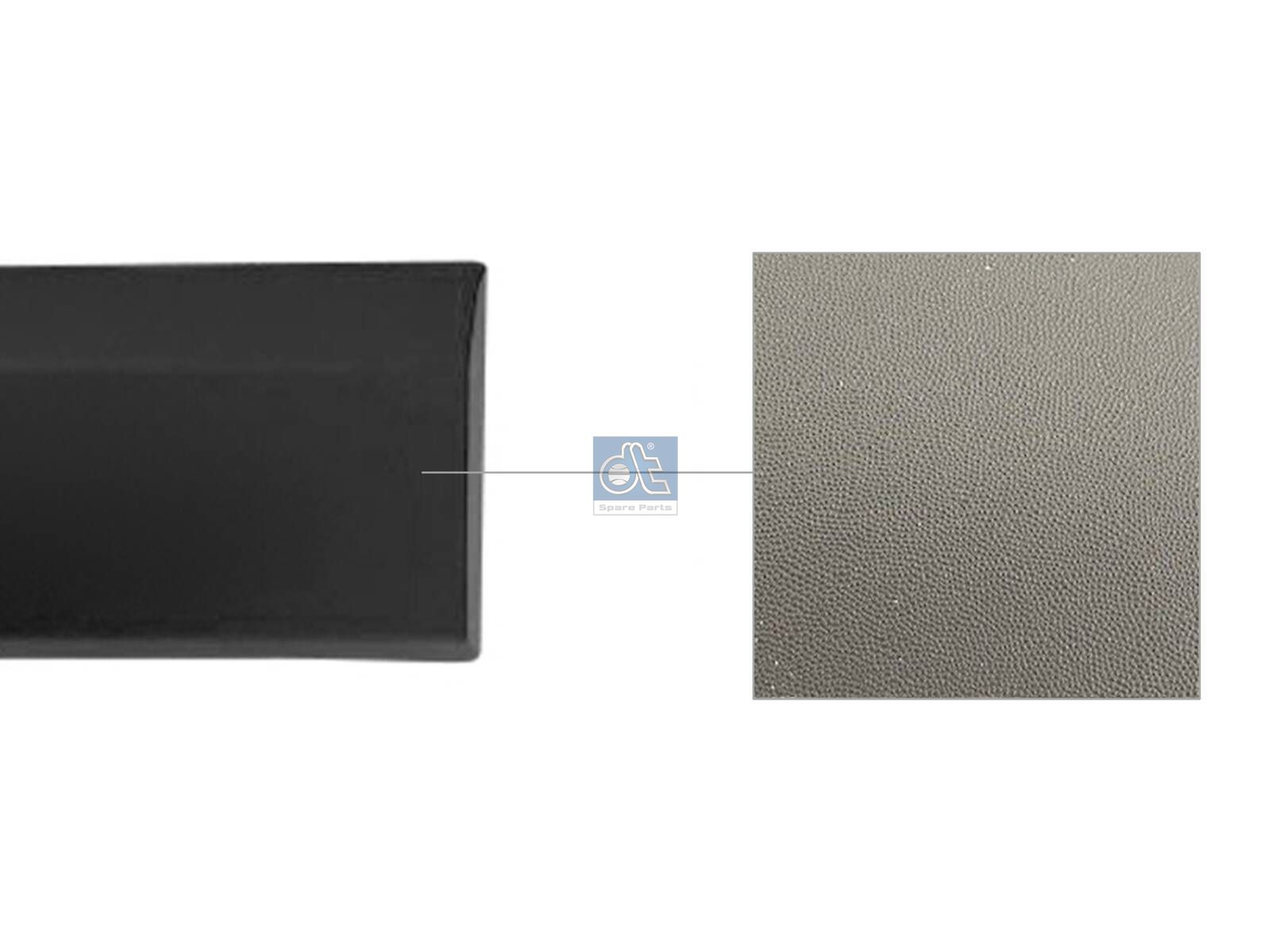 DT Spare Parts 12.00050 Cover moulding, sliding door, right