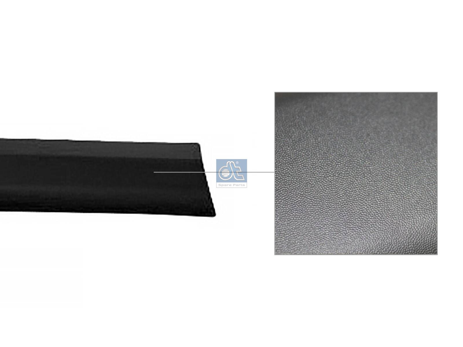 DT Spare Parts 12.00052 Cover moulding, sliding door, right
