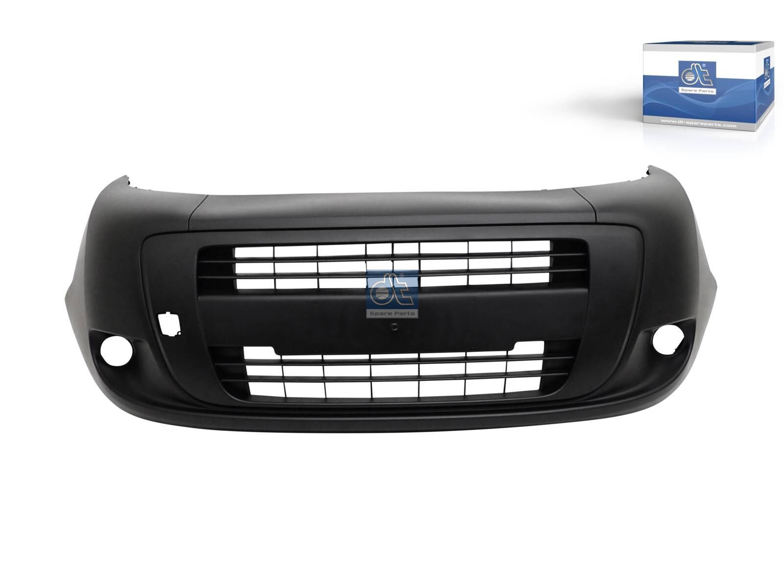 DT Spare Parts 12.00109SP Bumper, with holes for foglights