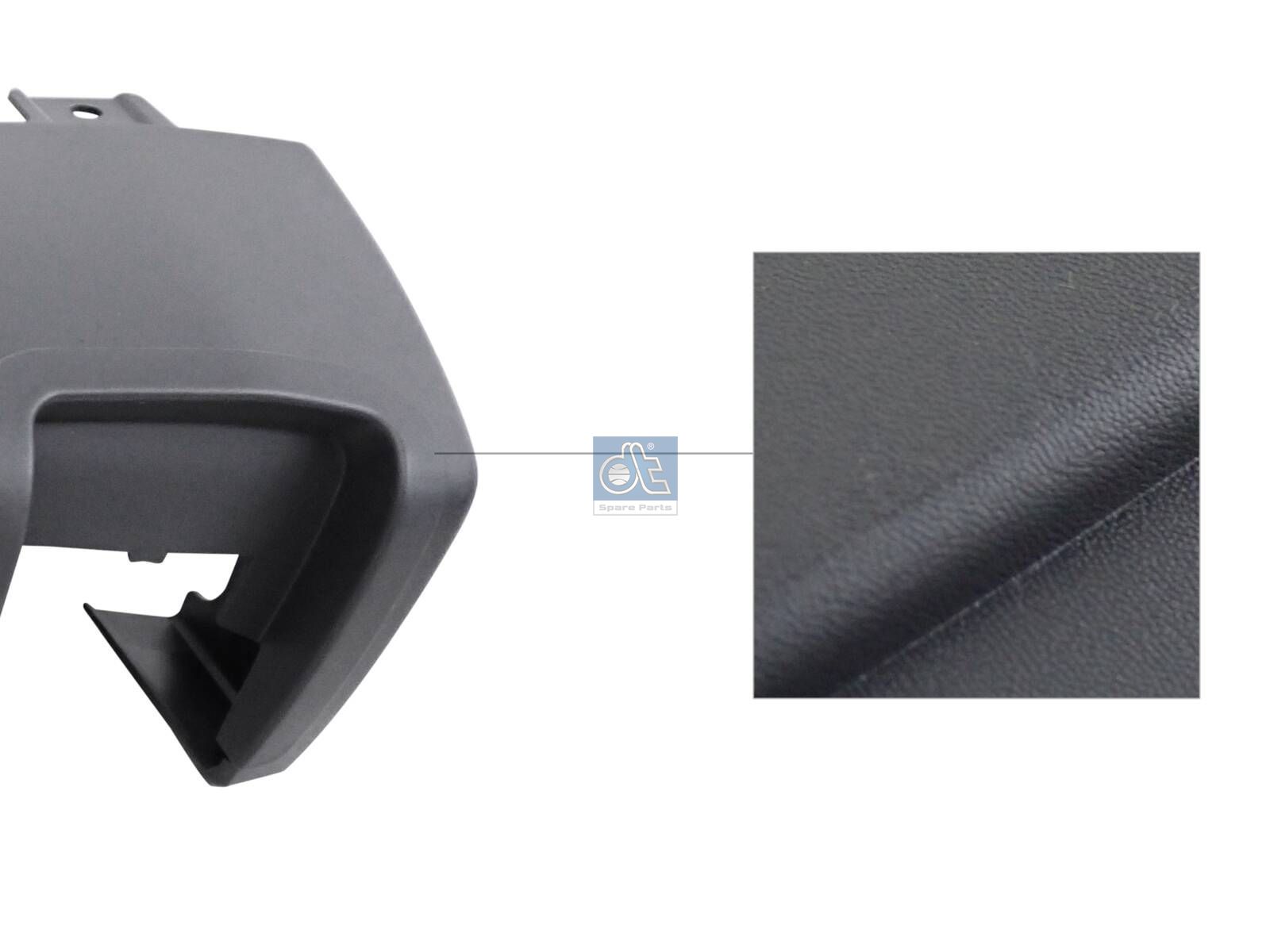 DT Spare Parts 12.82018 Bumper, rear, left