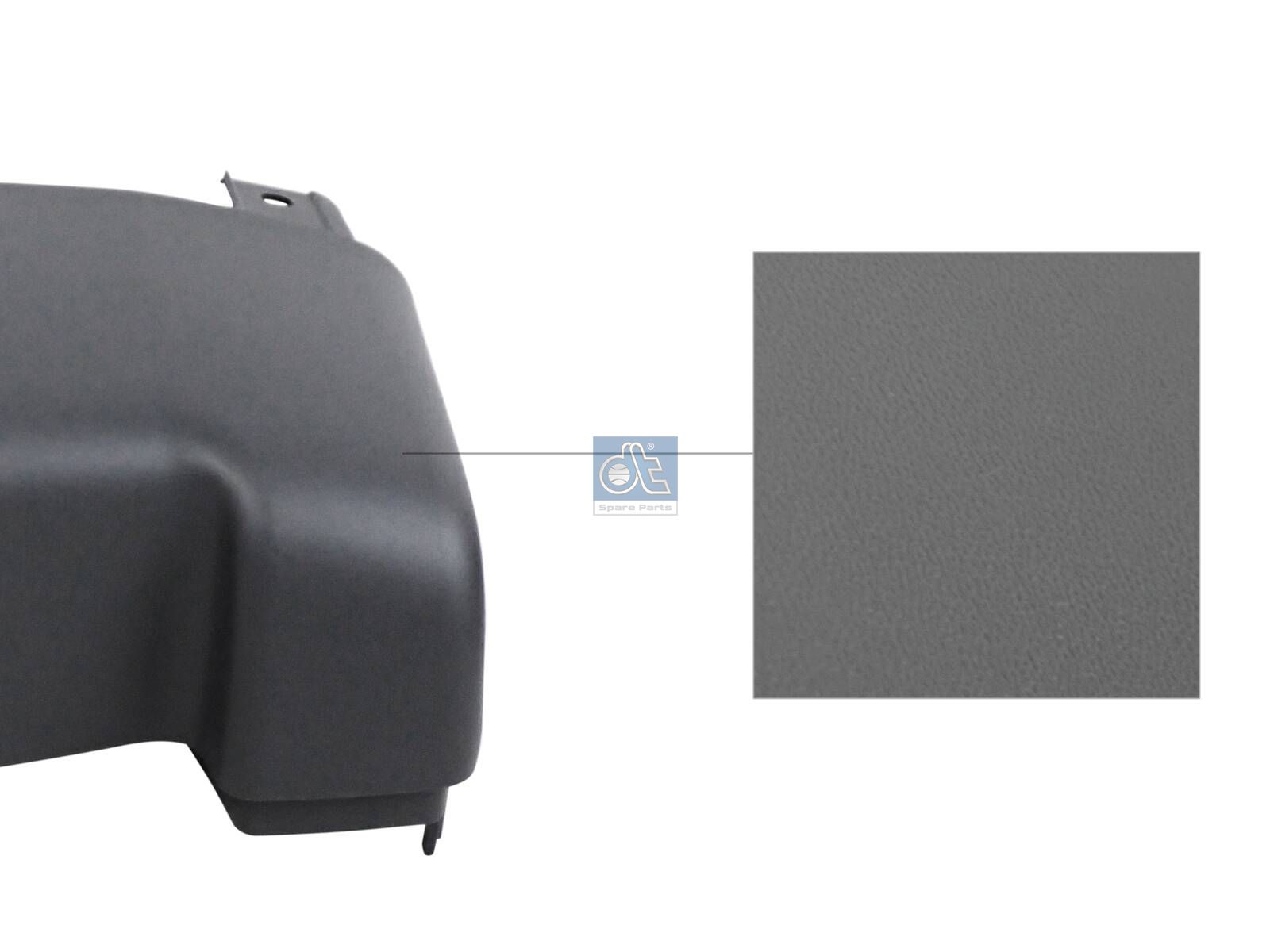 DT Spare Parts 12.82019 Bumper, rear, right