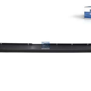 DT Spare Parts 12.82078 Bumper, rear, black