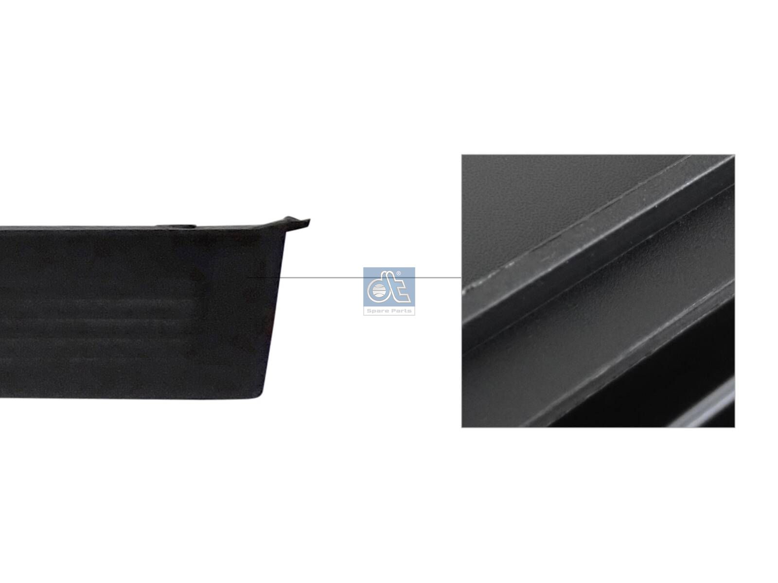 DT Spare Parts 12.82094 Bumper, rear, center