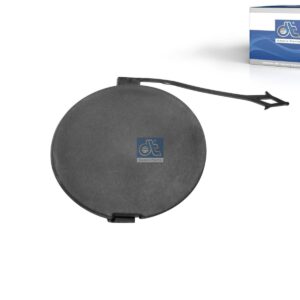 DT Spare Parts 12.82119 Cover, towing eye, front, black