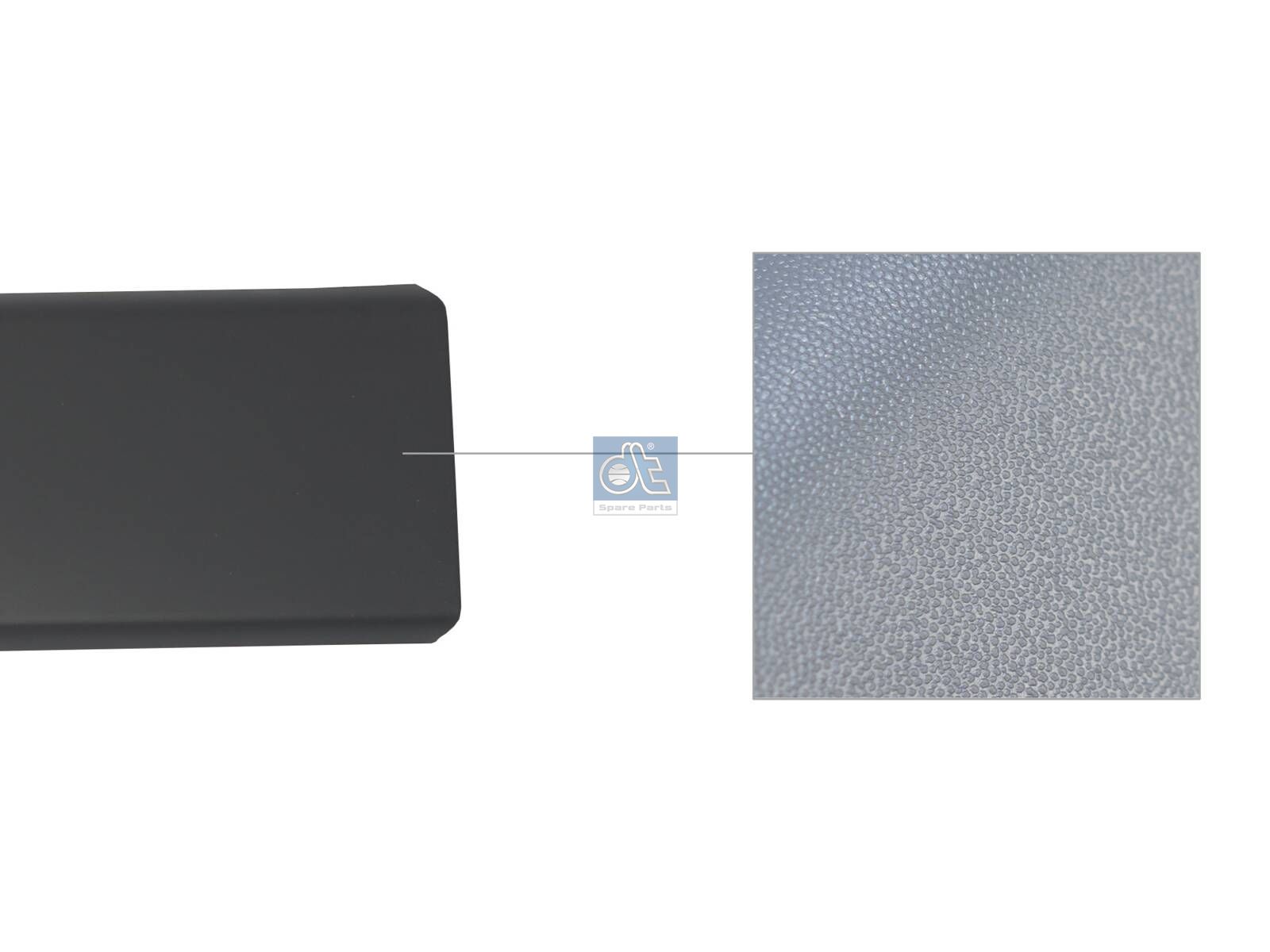 DT Spare Parts 12.82148 Cover moulding, lateral, right