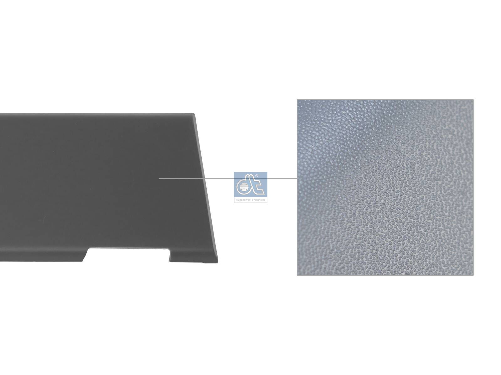 DT Spare Parts 12.82149 Cover moulding, lateral, right