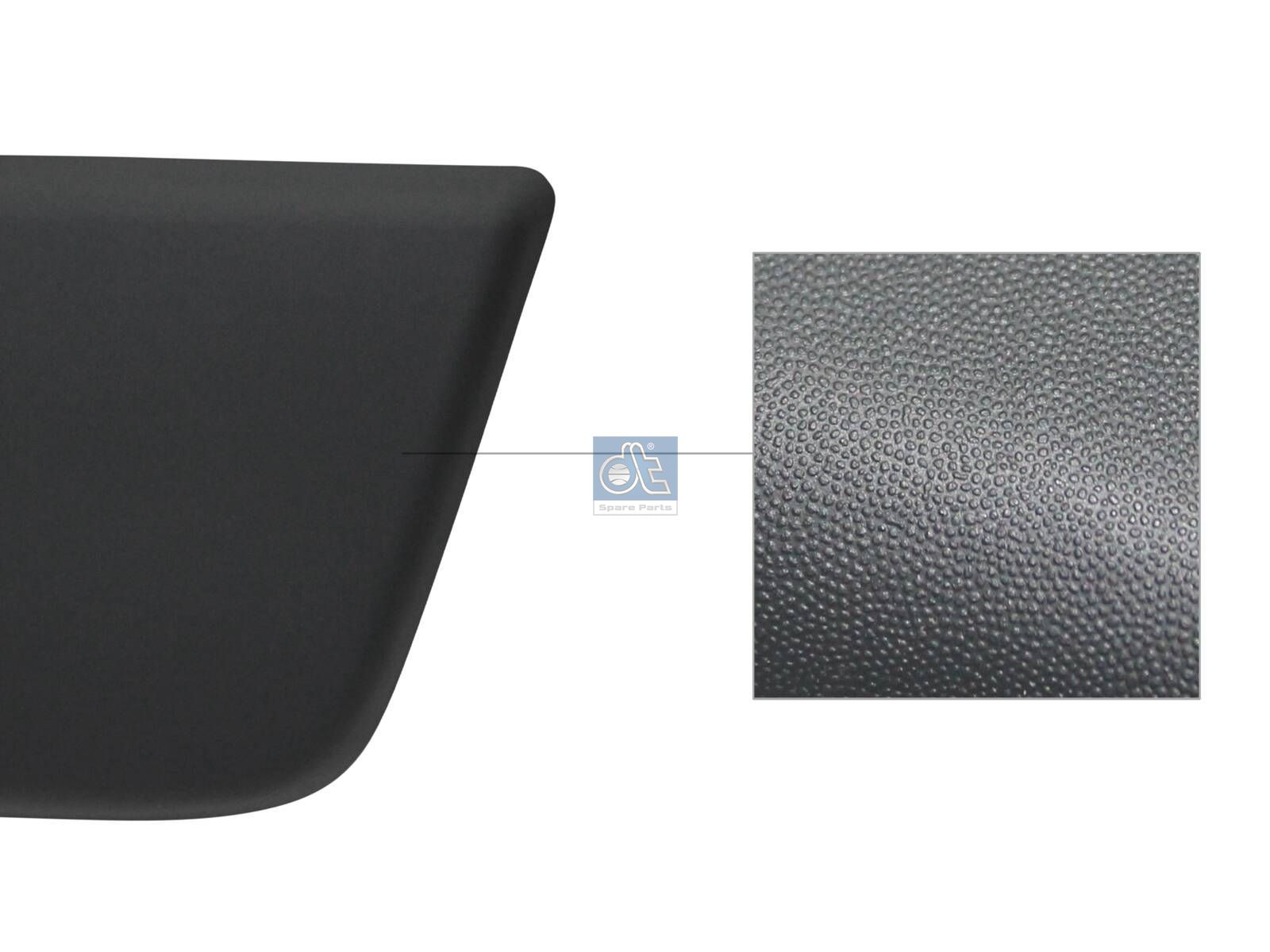 DT Spare Parts 12.82150 Cover moulding, lateral, left