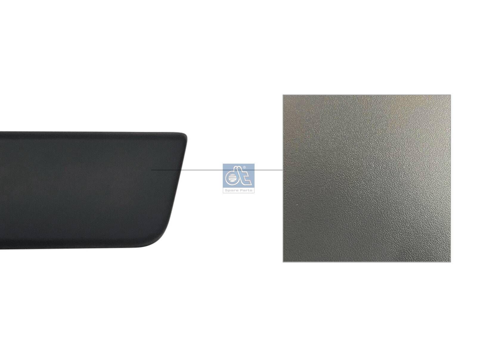 DT Spare Parts 12.82152 Cover moulding, lateral, left