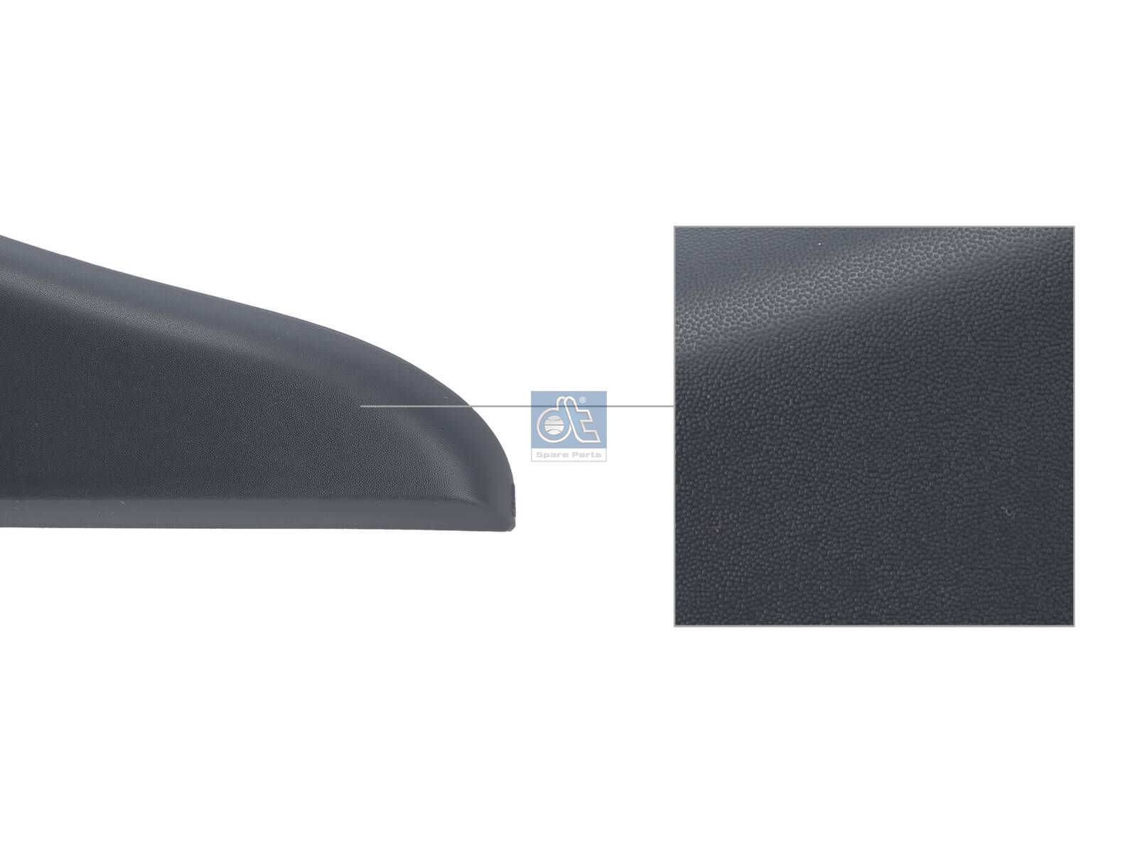 DT Spare Parts 12.82154 Cover moulding, lateral, left