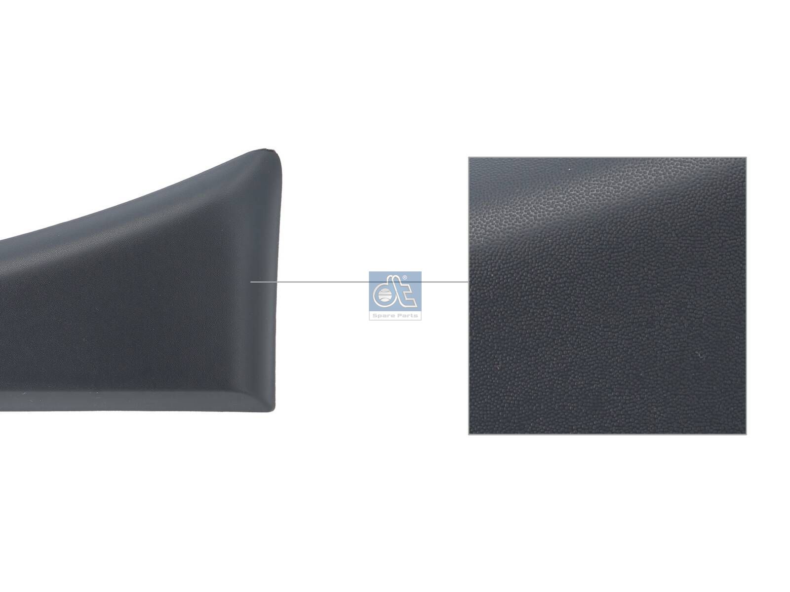 DT Spare Parts 12.82155 Cover moulding, lateral, right