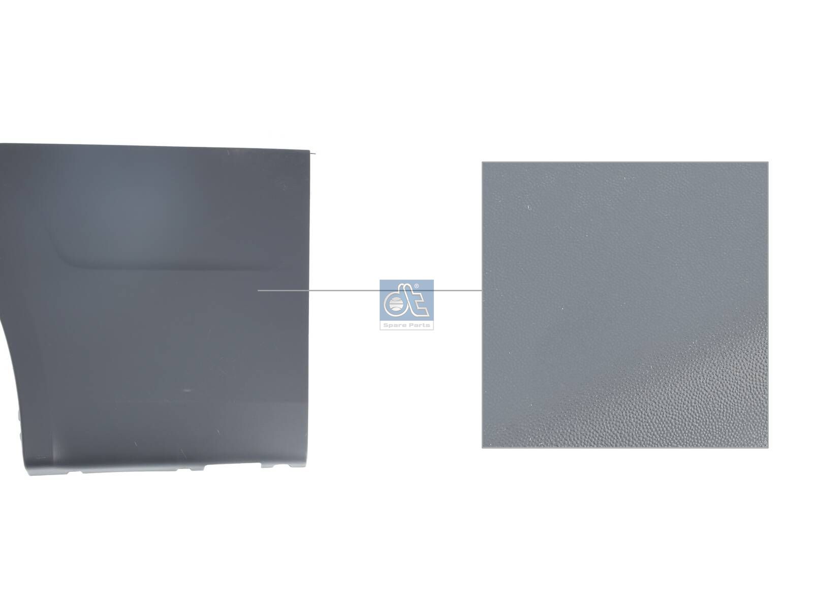 DT Spare Parts 12.82156 Cover moulding, lateral, left