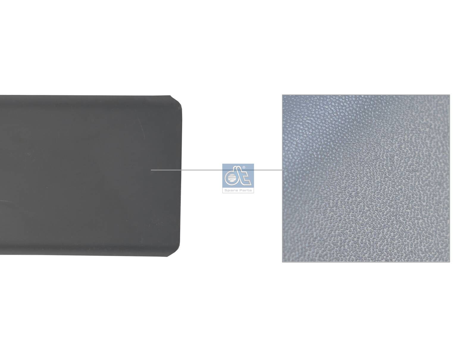 DT Spare Parts 12.82162 Cover moulding, lateral, left