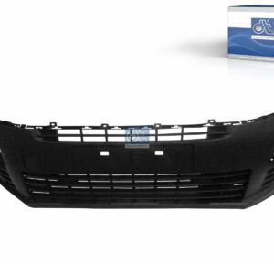 DT Spare Parts 12.82222 Bumper, front, black