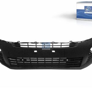 DT Spare Parts 12.82223 Bumper, front, black